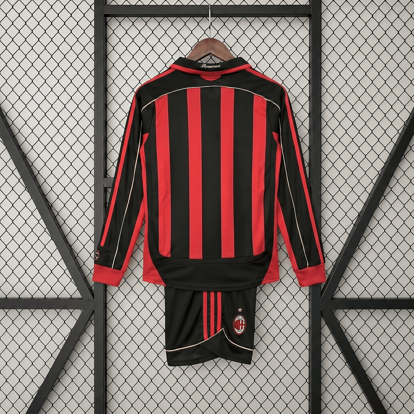 Camiseta Milan 2006 Home L/S