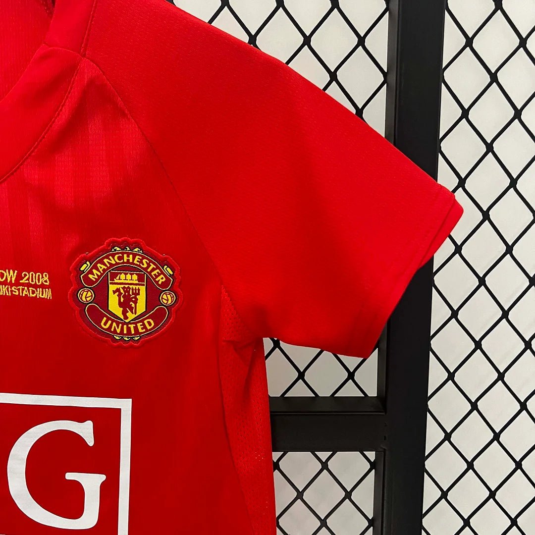 Man United 2007 UCL Home Jersey