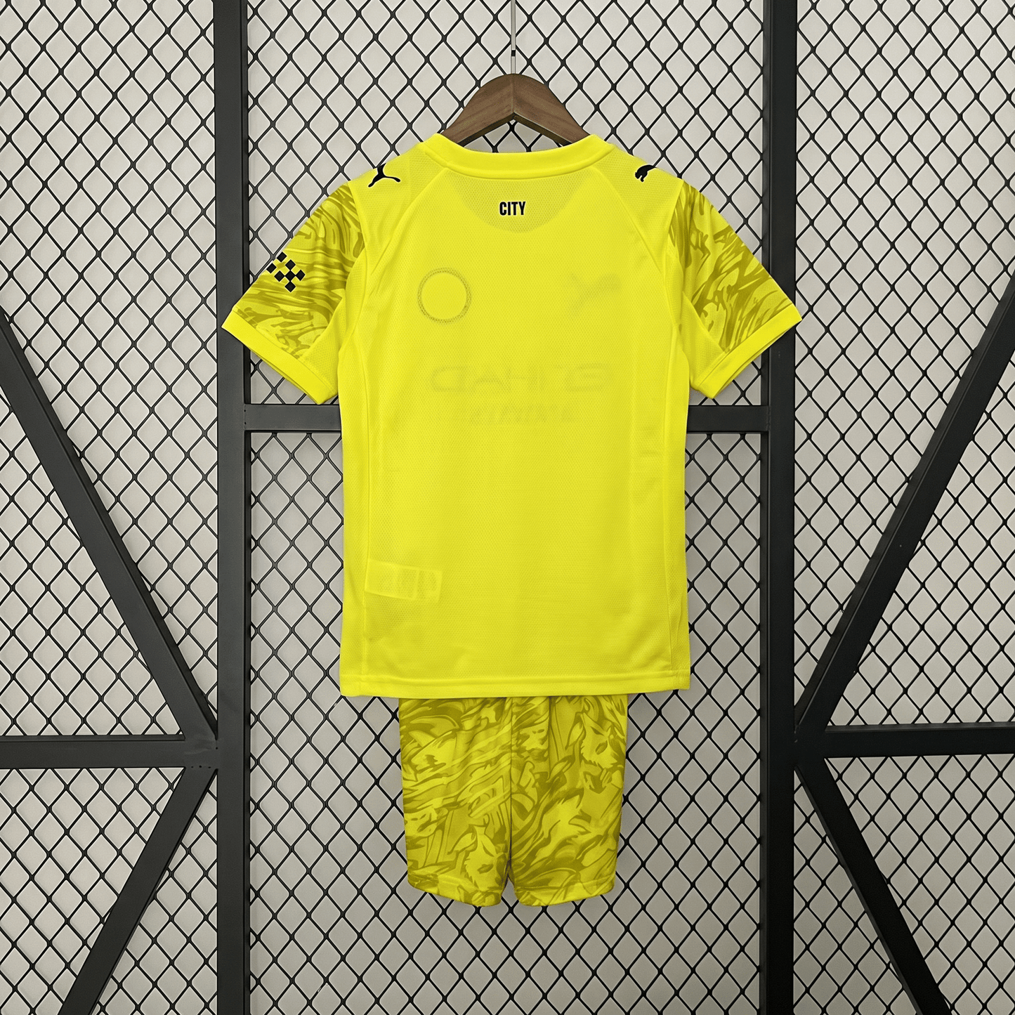 Maillot de gardien de but jaune Man City 2025