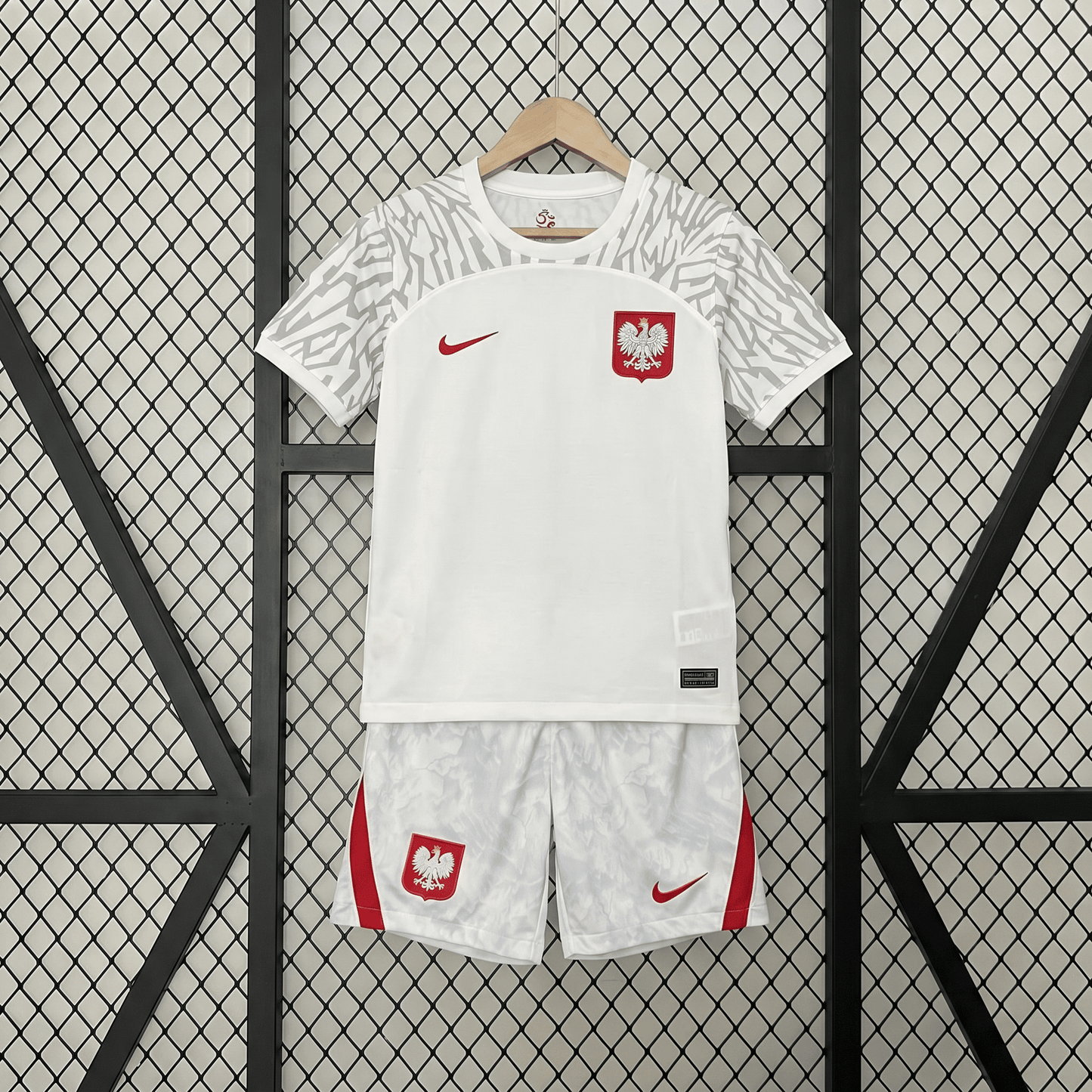 Maillot domicile Pologne Coupe du Monde 2022