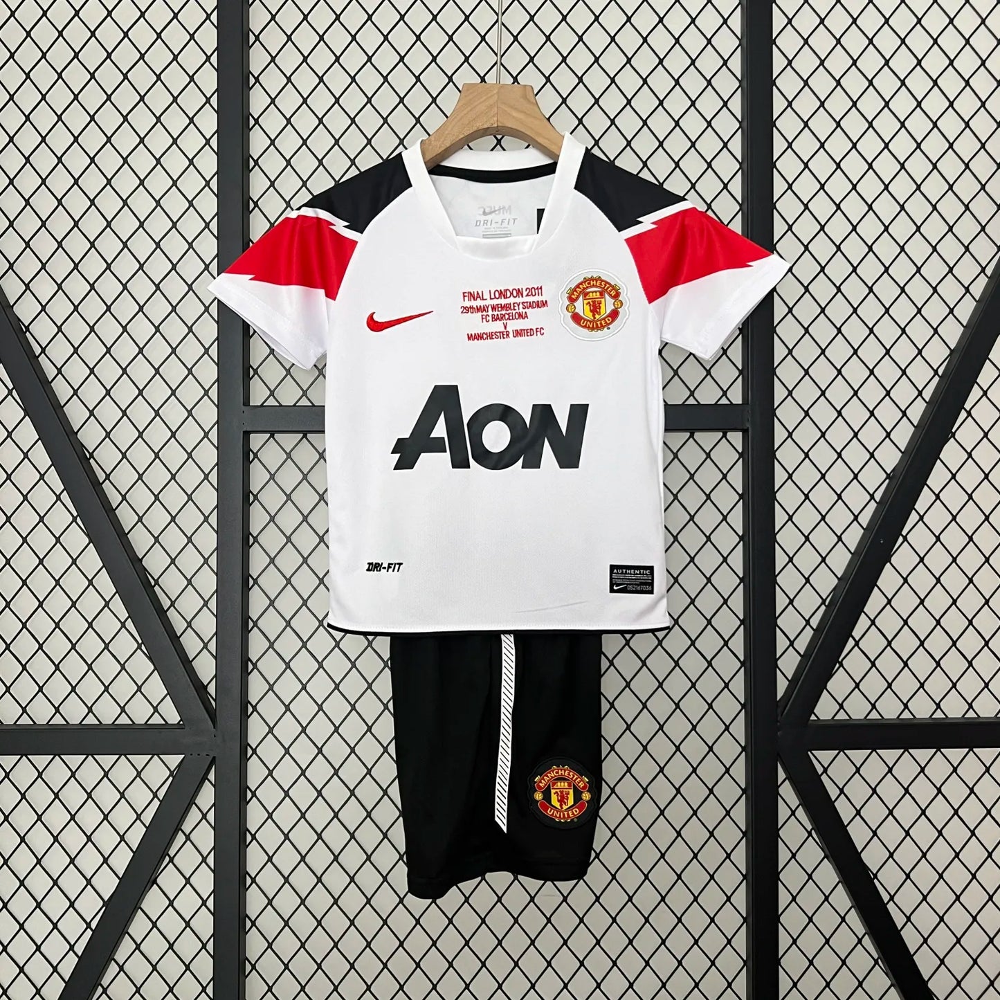 Man United 2010 UCL Away Jersey