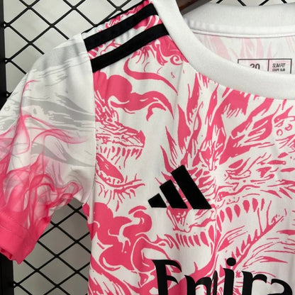 Real Madrid 2025 Pink Dragon Special Jersey