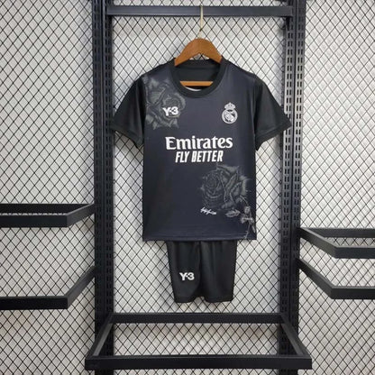 Real Madrid 2024 Y3 Rose Black Jersey