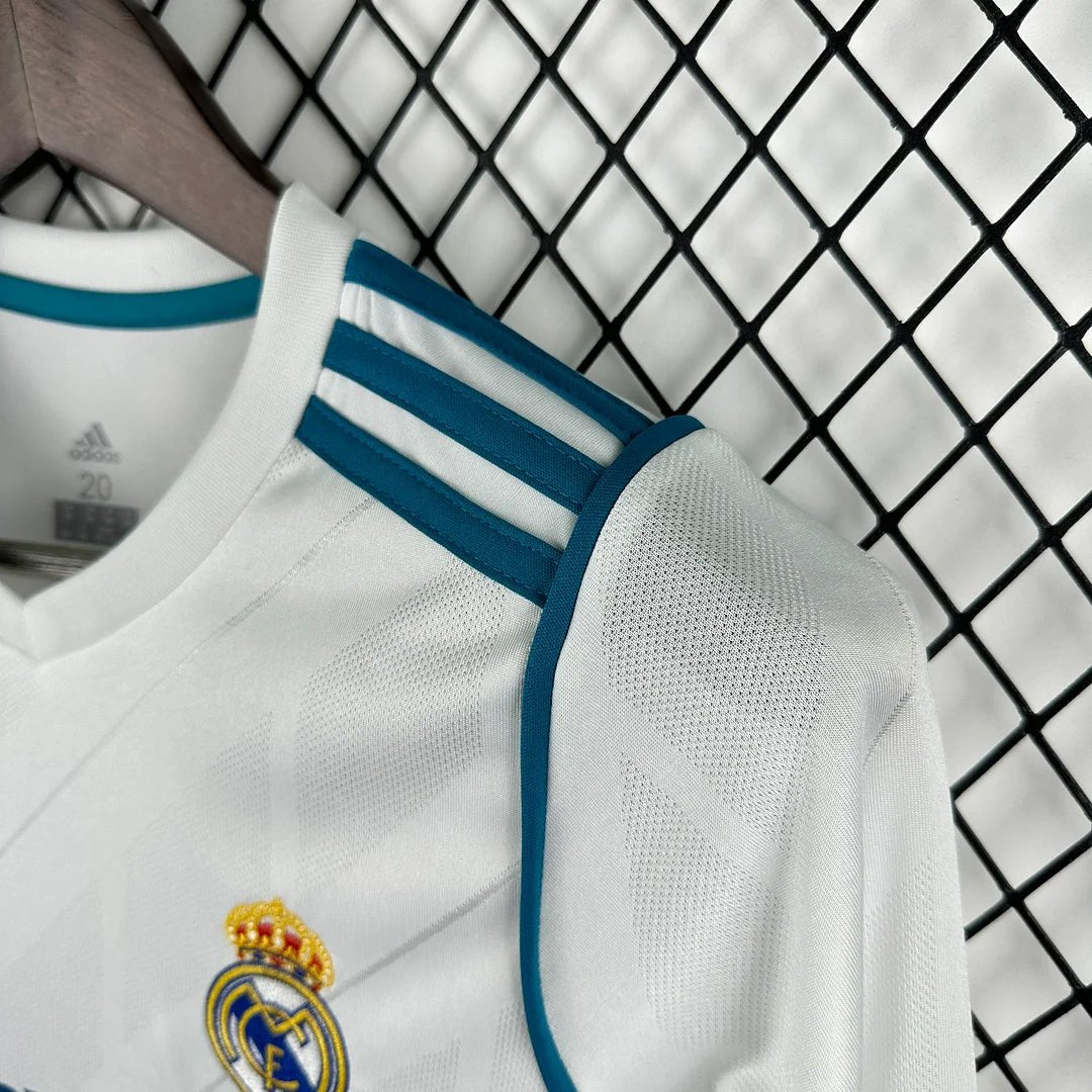 Real Madrid 2017 L/S Home Jersey