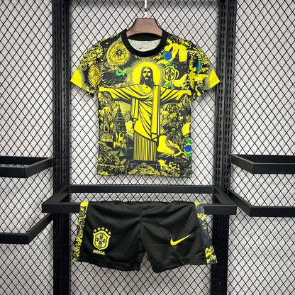Brazil Jesus 2024 Yellow Jesus Jersey