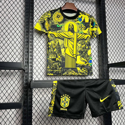 Brazil Jesus 2024 Yellow Jesus Jersey