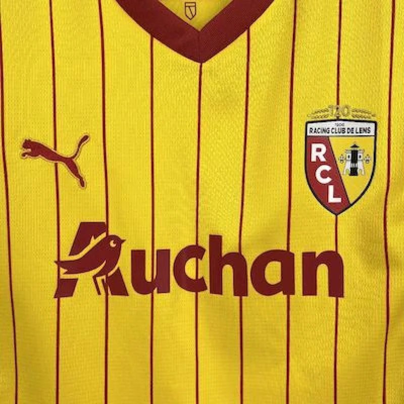 RC Lens 2025 Heimtrikot