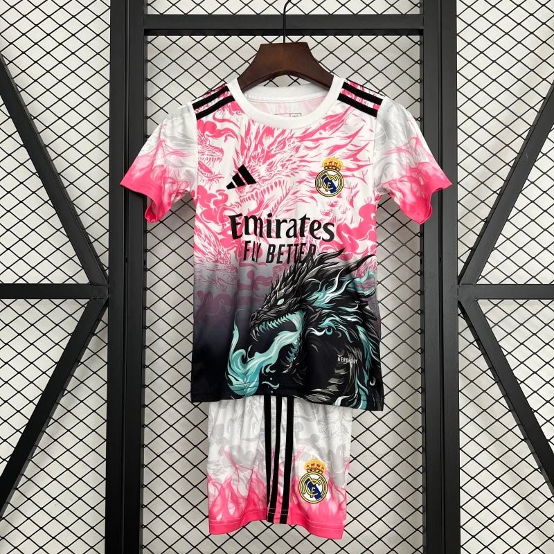 Real Madrid 2025 Pink Dragon Special Jersey