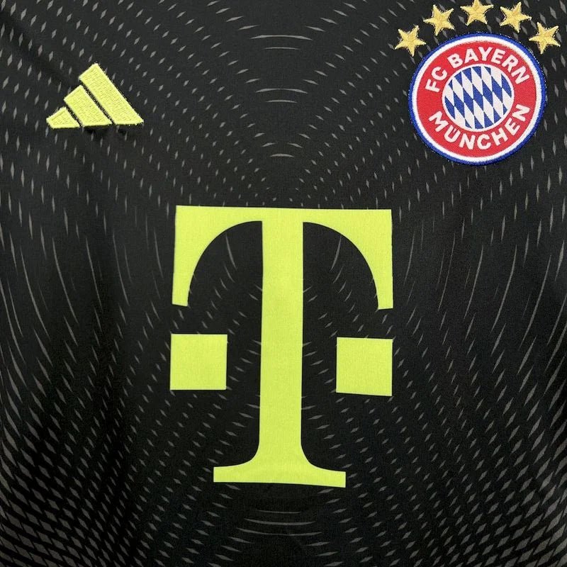 Bayern München 2025 Schwarzes Torwarttrikot