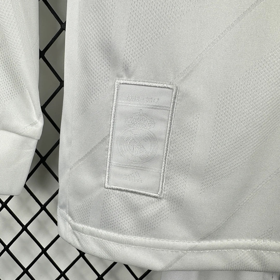 Real Madrid 2017 L/S Home Jersey