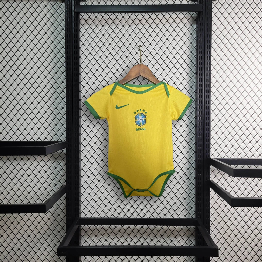 Brazil 2026 World Cup Baby Home Bodysuit