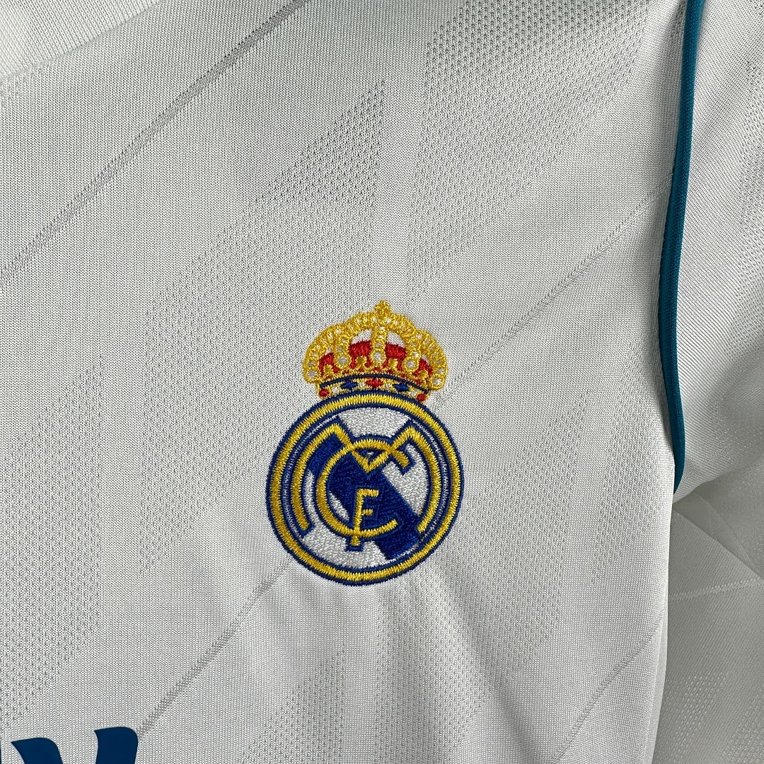 Real Madrid 2017 L/S Home Jersey