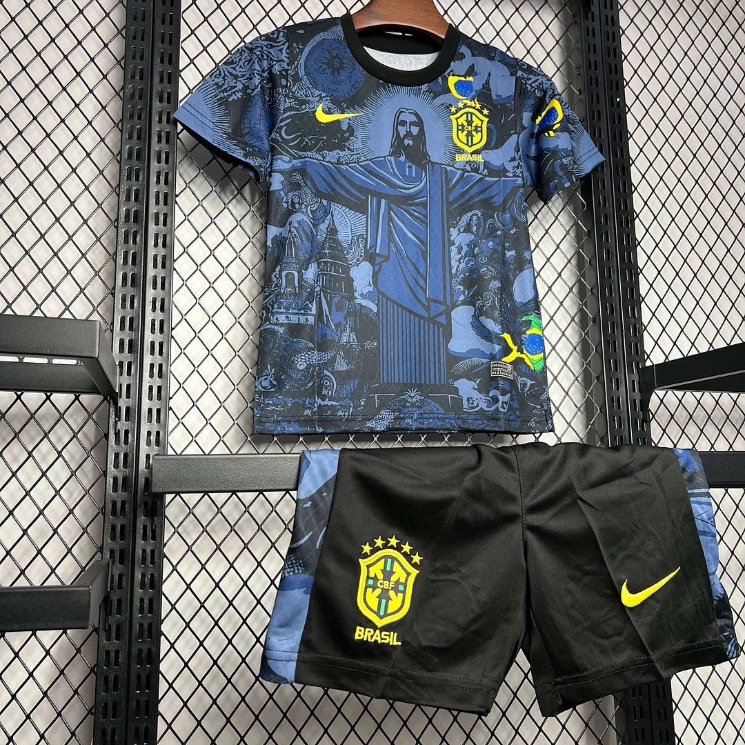 Brazil Jesus 2024 Blue Jersey