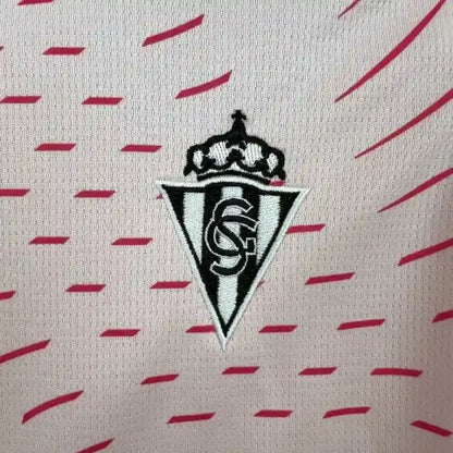 24/25 Kids Sporting de Gijón Soccer Jersey Second Away