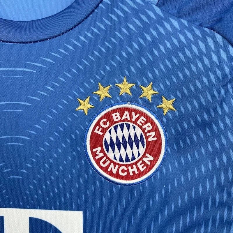 Bayern München 2025 Blaues Torwarttrikot