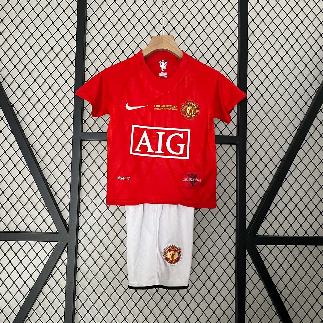 Man United 2007 UCL Home Jersey