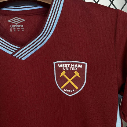 West Ham 2025 Home Jersey