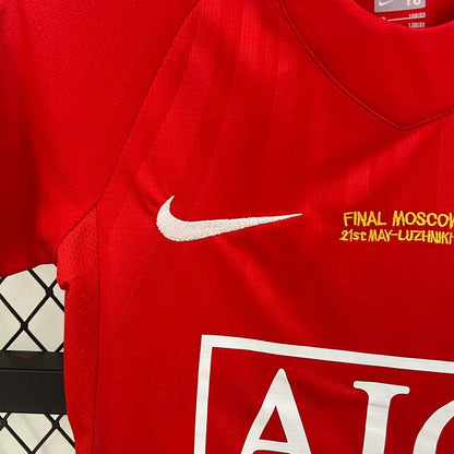 Man United 2007 UCL Home Jersey