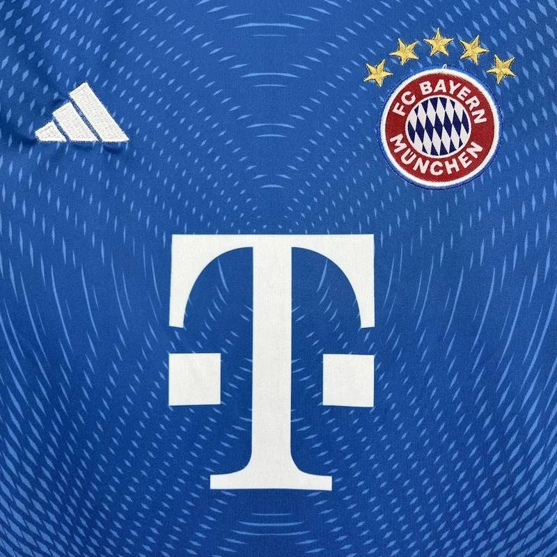 Bayern München 2025 Blaues Torwarttrikot
