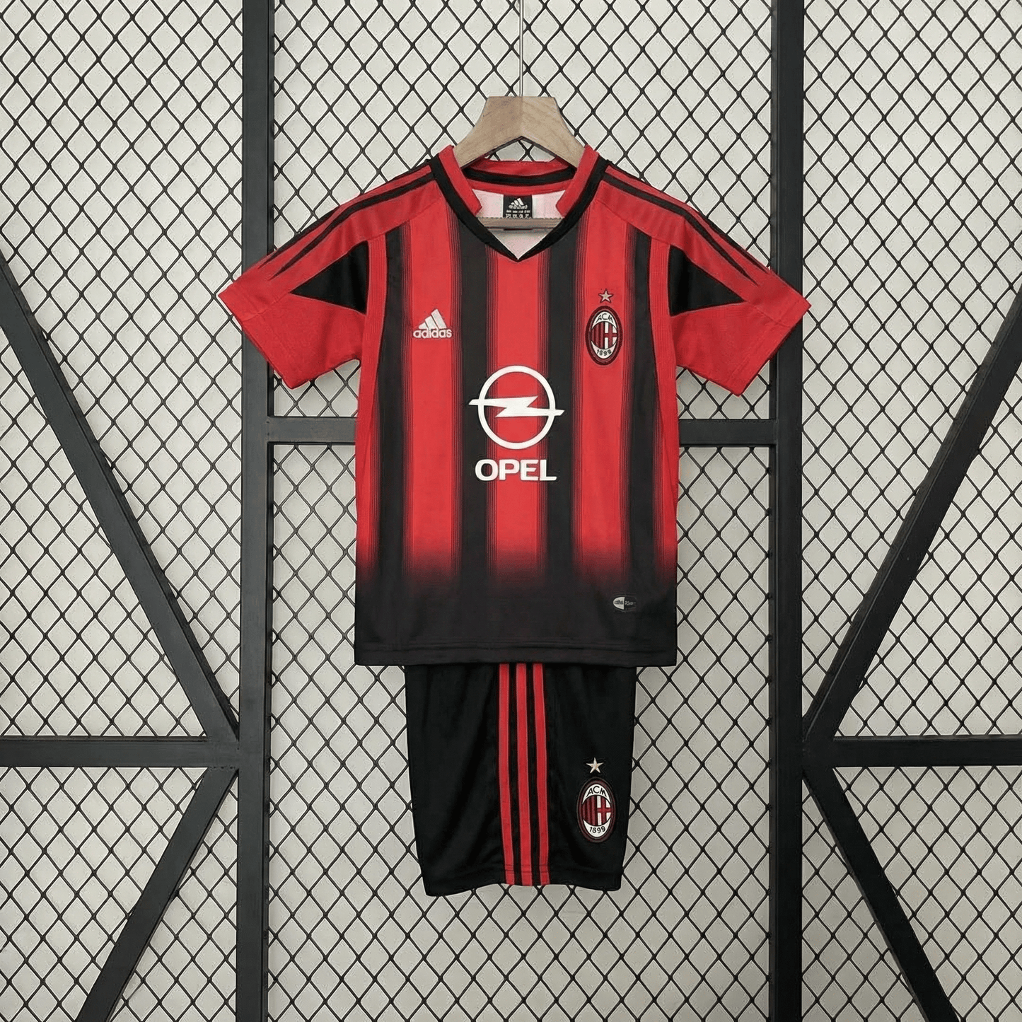 Camisola Alternativa Milan 2004 Terceira Equipamento