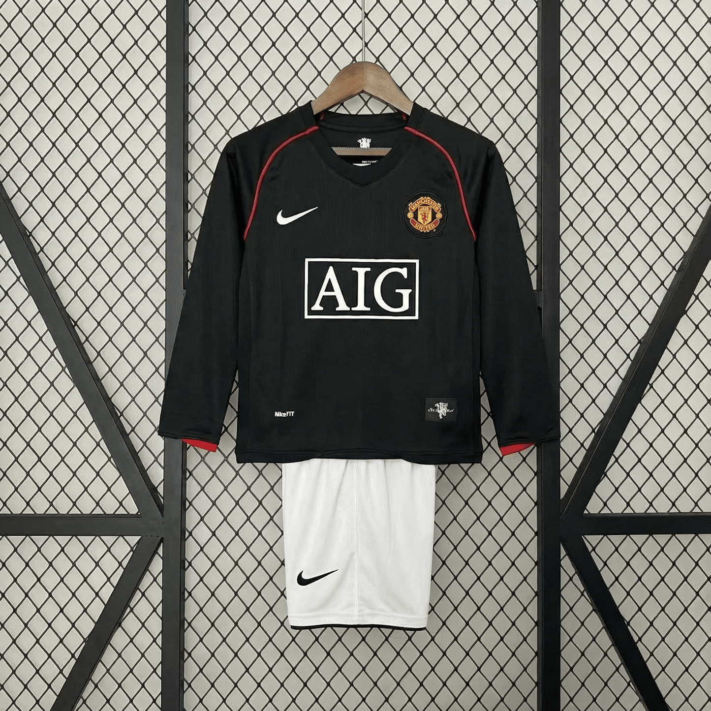 Man United 2007 Drittes L/S Trikot
