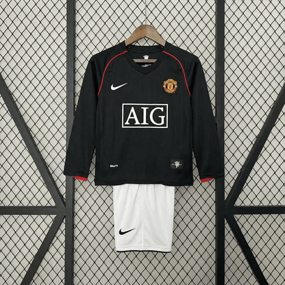 Man United 2007 Drittes L/S Trikot