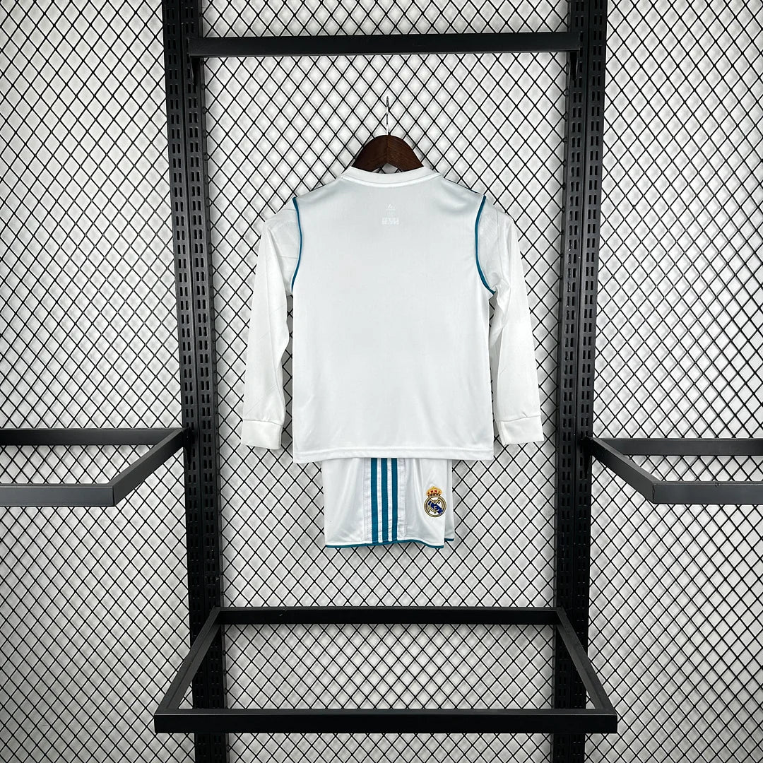 Real Madrid 2017 L/S Home Jersey