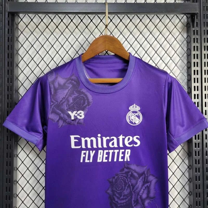 Real Madrid 2024 Y3 Rose Purple Jersey