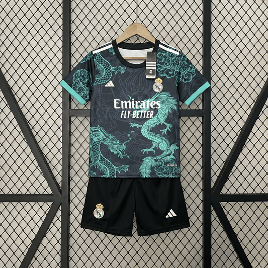 Real Madrid 2025 Chinese Dragon Emerald Special Jersey