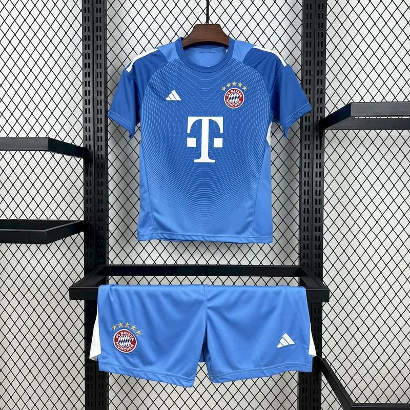 Bayern München 2025 Blaues Torwarttrikot