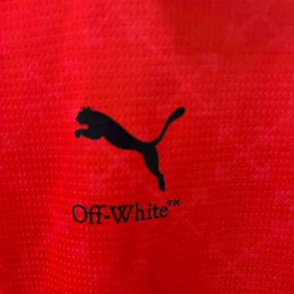 AC Milan x Off White 2024 Red Jersey