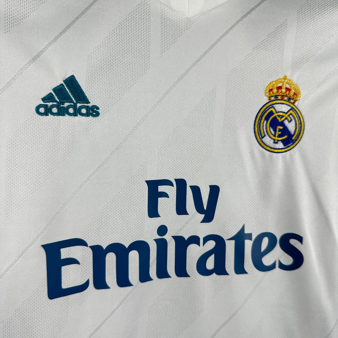 Real Madrid 2017 L/S Home Jersey