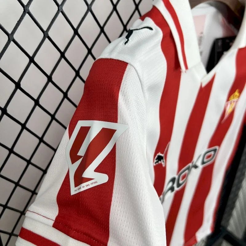 Sporting De Gijón 2025 Home Jersey
