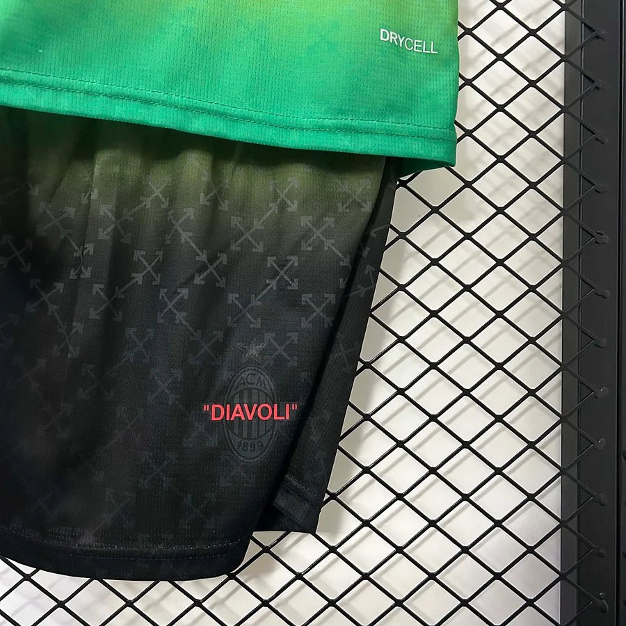 AC Milan x Off White 2024 Black Jersey