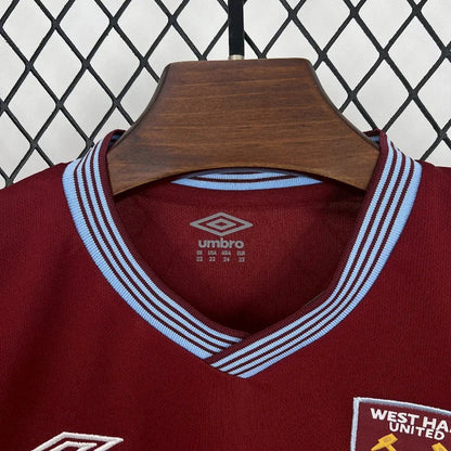 West Ham 2025 Home Jersey