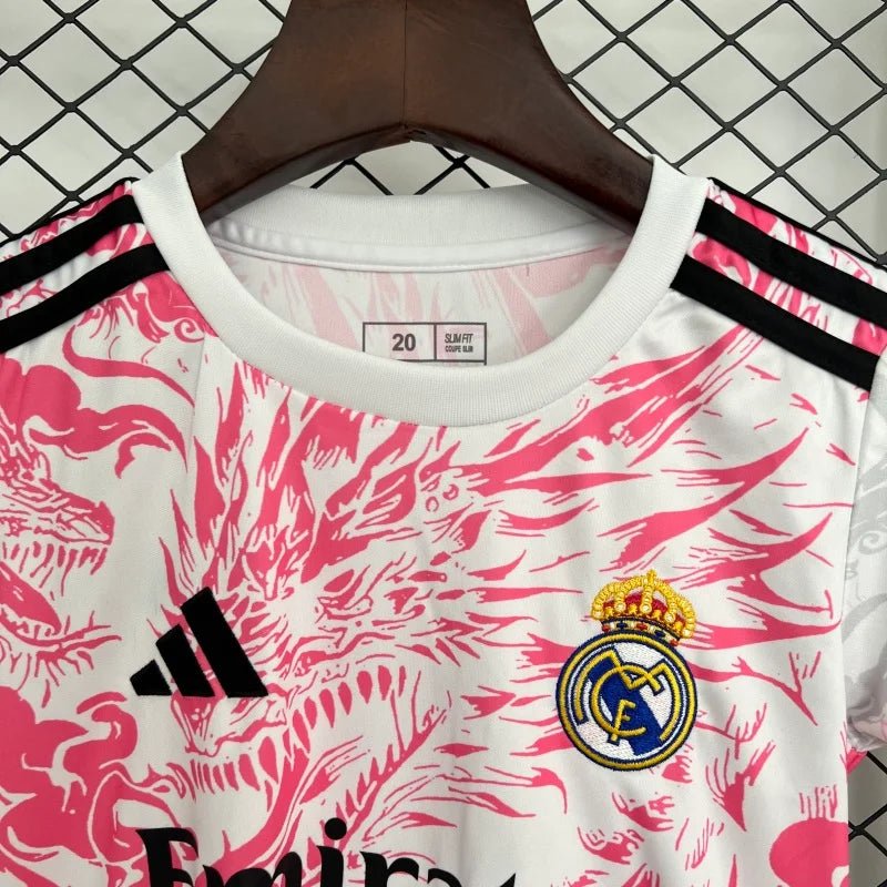 Real Madrid 2025 Pink Dragon Special Jersey