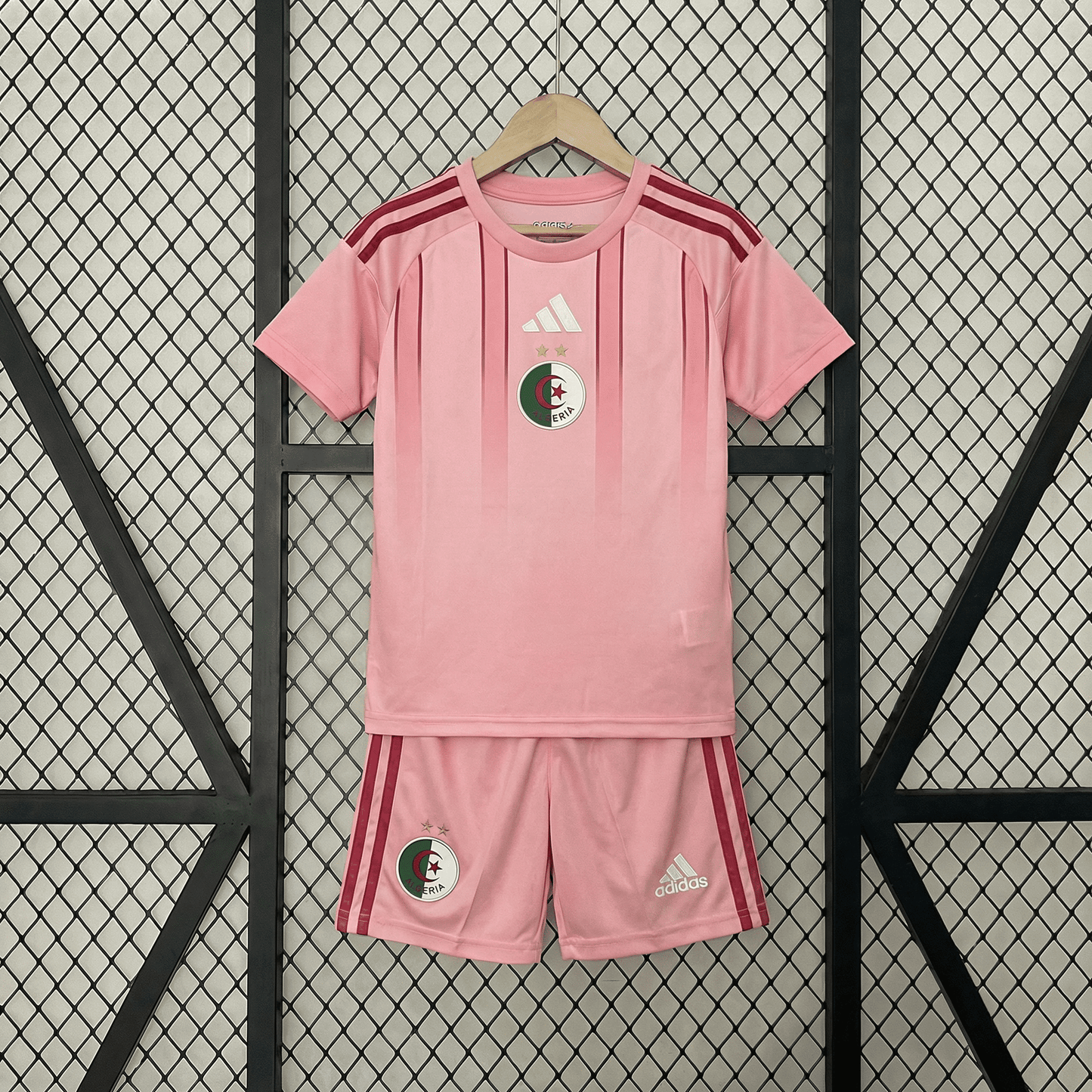 Camiseta rosa de prepartido de Argelia para la Copa Mundial 2026