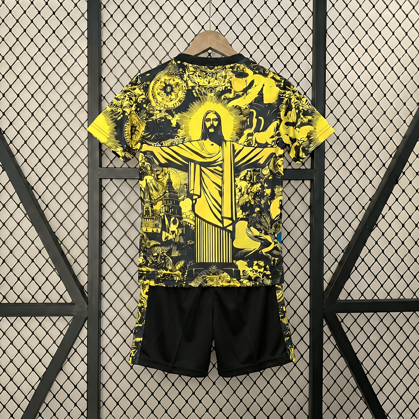 Brazil Jesus 2024 Yellow Jesus Jersey