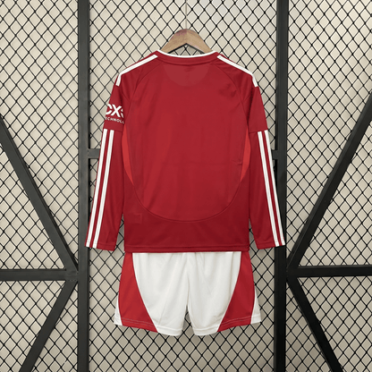 Man United 2024 L/ S Home jersey