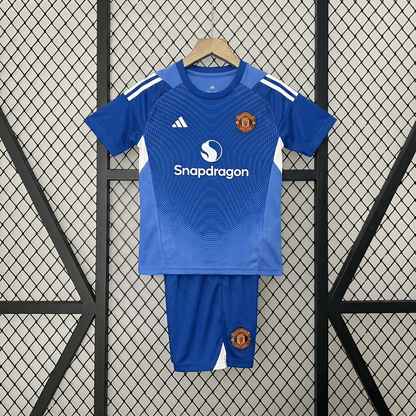 Man United 2025 Blue Goalkeeper Jersey