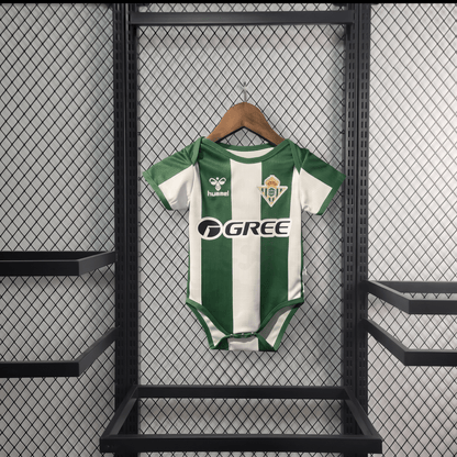 Real Betis 2025 Baby Heim-Bodysuit