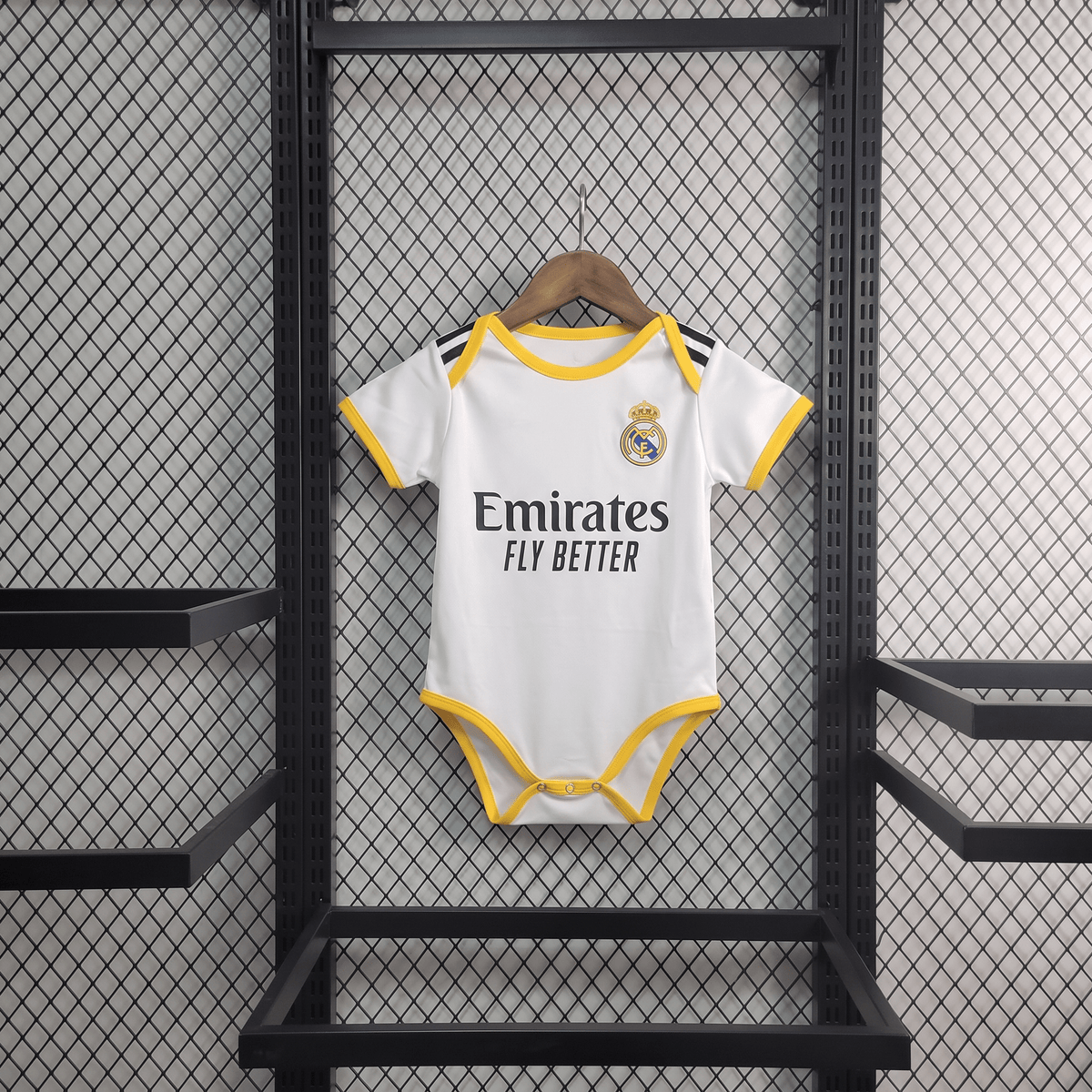 Real Madrid 2025 Home Baby Bodysuit