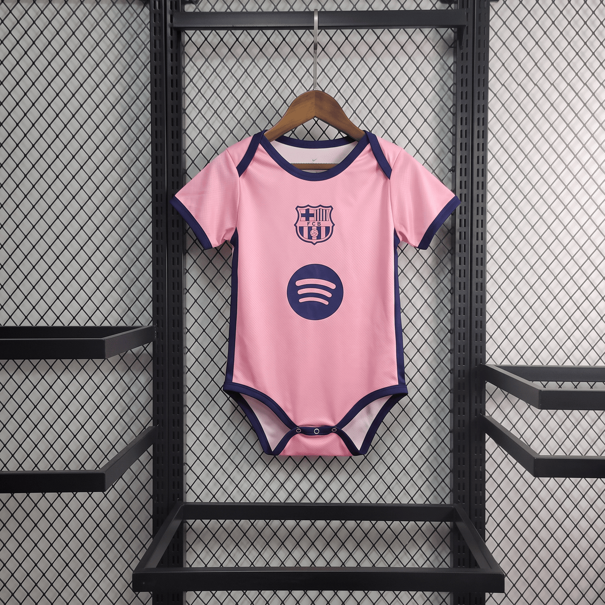 Barcelona 2025 Pink Baby Bodysuit