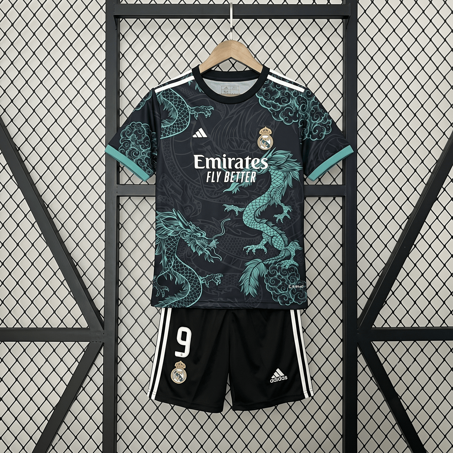 Camiseta Especial Real Madrid 2025 Dragón Chino Esmeralda