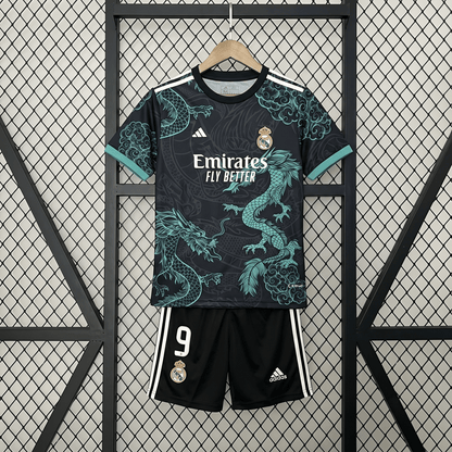 Real Madrid 2025 Chinese Dragon Emerald Special Jersey