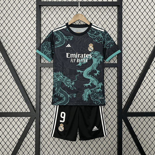 Real Madrid 2025 Chinese Dragon Emerald Special Jersey