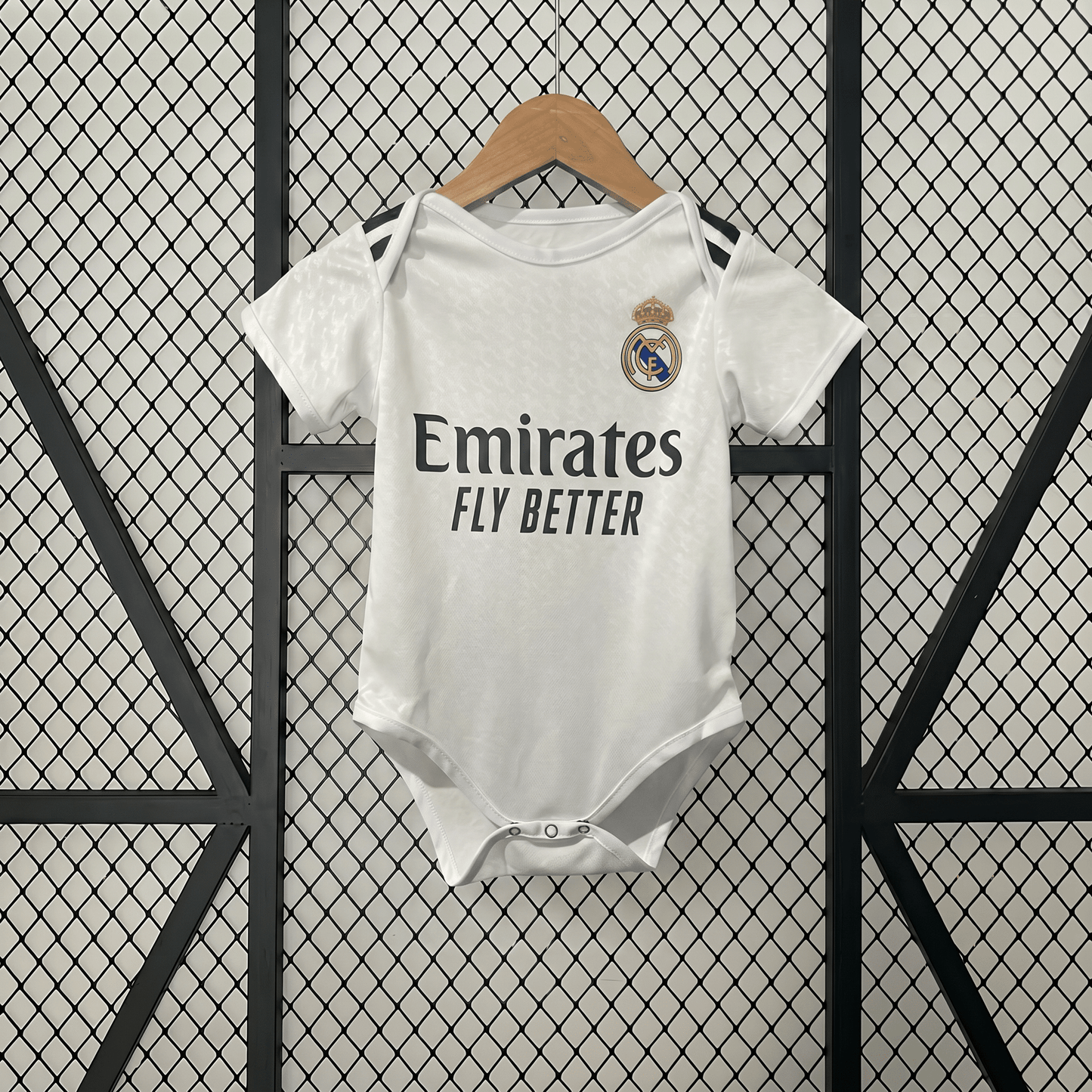 Real Madrid 2024 Home Baby Bodysuit