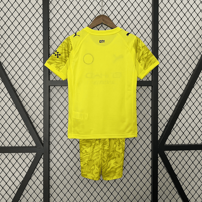 Maillot de gardien de but jaune Man City 2025