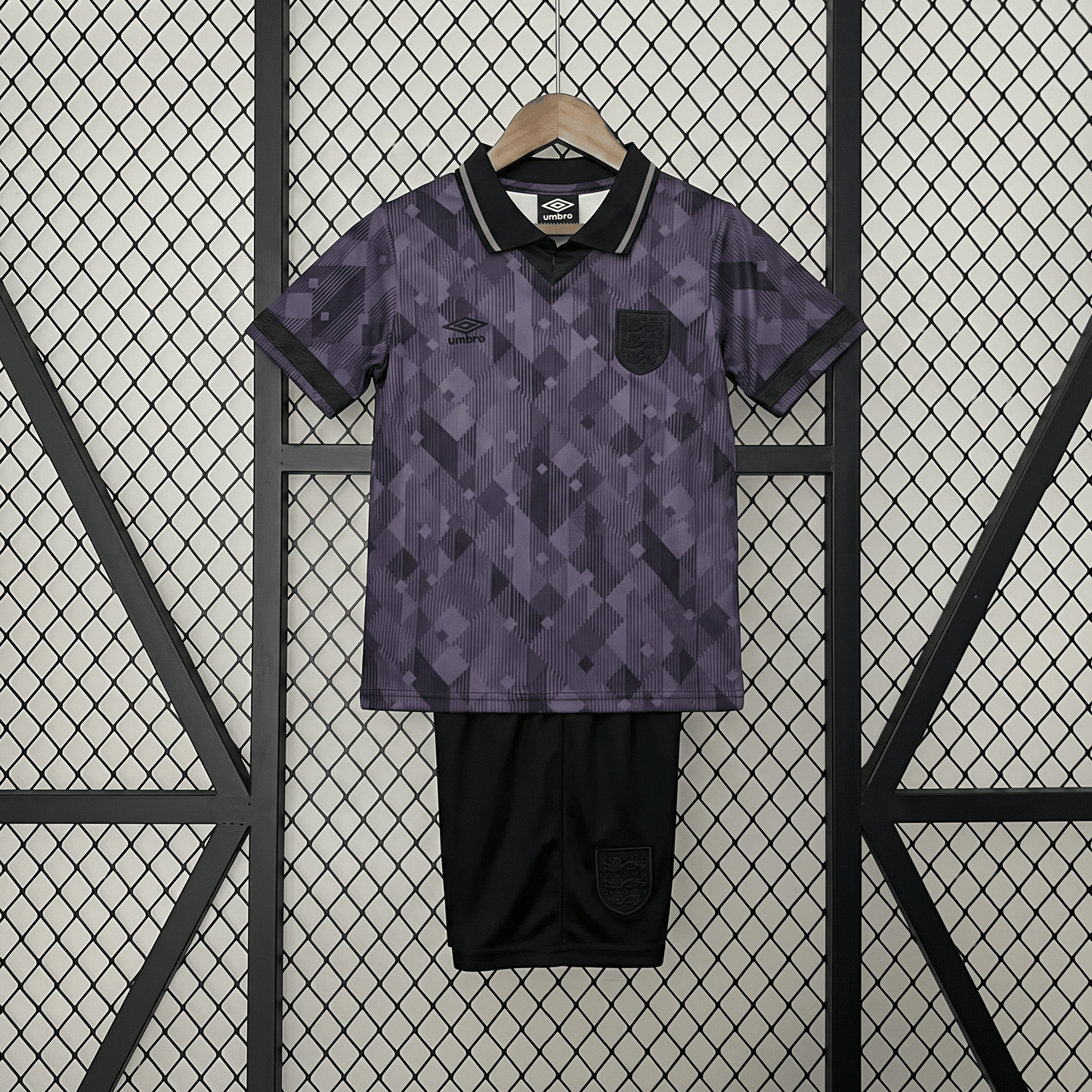 England 1990 Heimtrikot Blackout Special