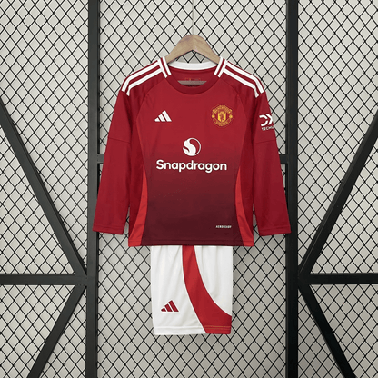 Man United 2024 L/ S Home jersey